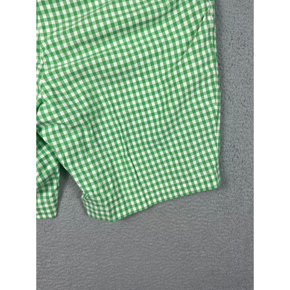 Polo Golf Ralph Lauren Green Gingham Shorts Mens Size 36 - Picture 9 of 11